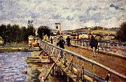 Alfred Sisley Steg in Argenteuil oil painting artist